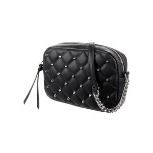 Brand New Rebecca Minkoff Quilted Black Silver Studded crossbody purse.